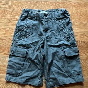 Lands End boys shorts size 8 cargo army green